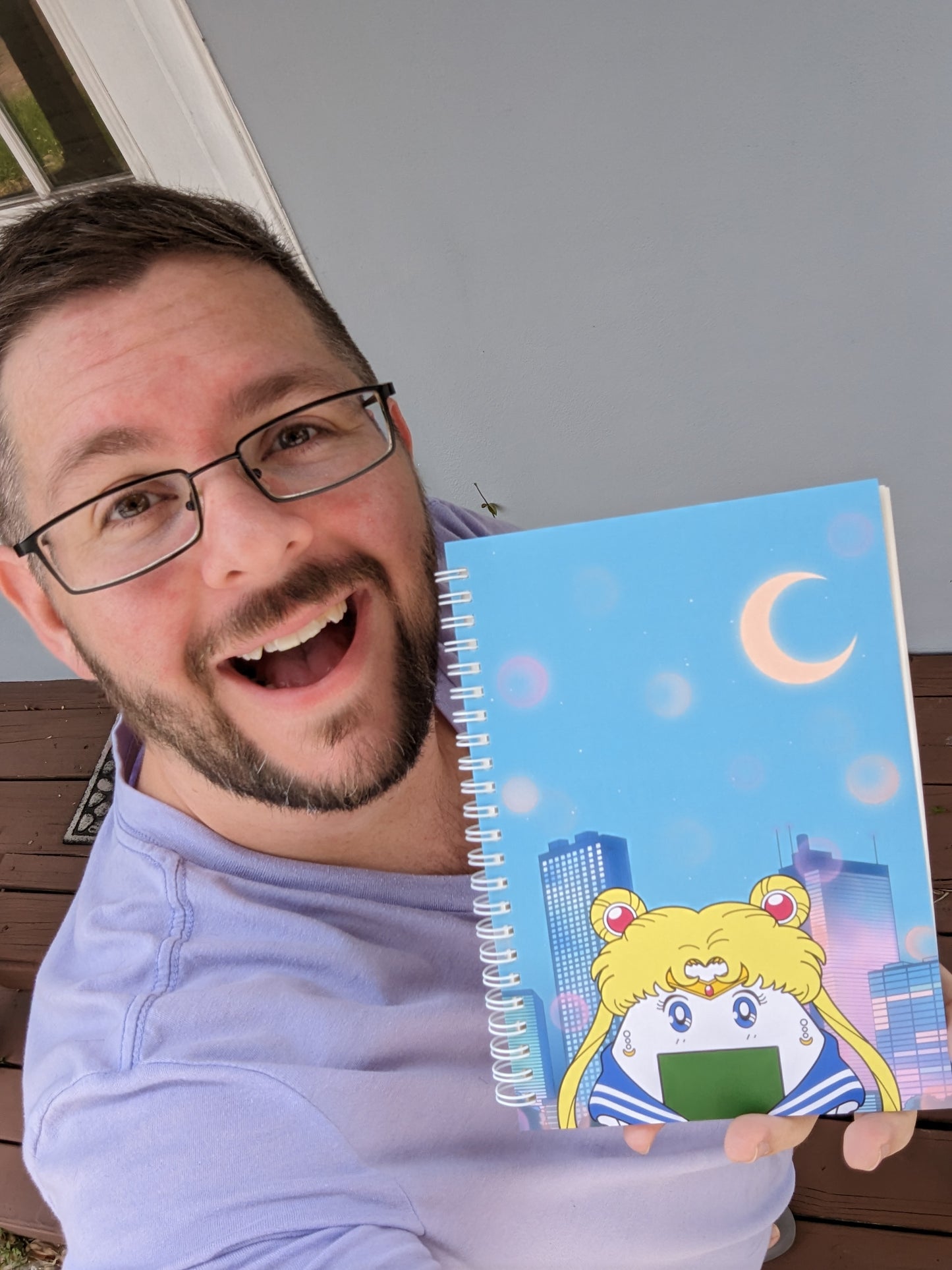 Reusable Sticker Book - Moon Guardian Peeker