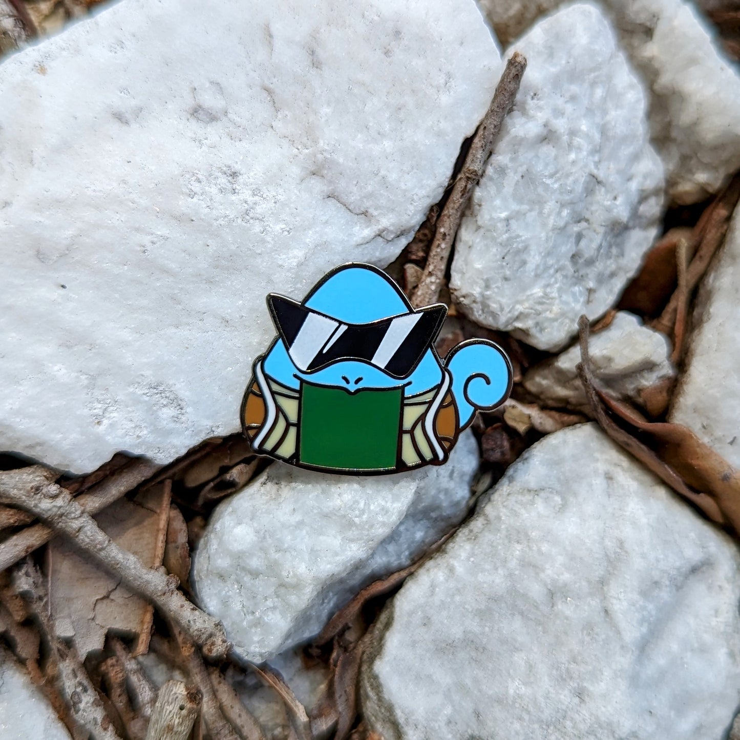 Pokegiri - Kanto Starters - Mini Pins (4 styles)