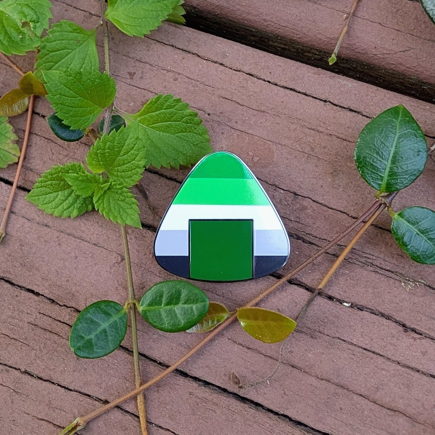 Pride Onigiri Enamel Pins (multiple designs)