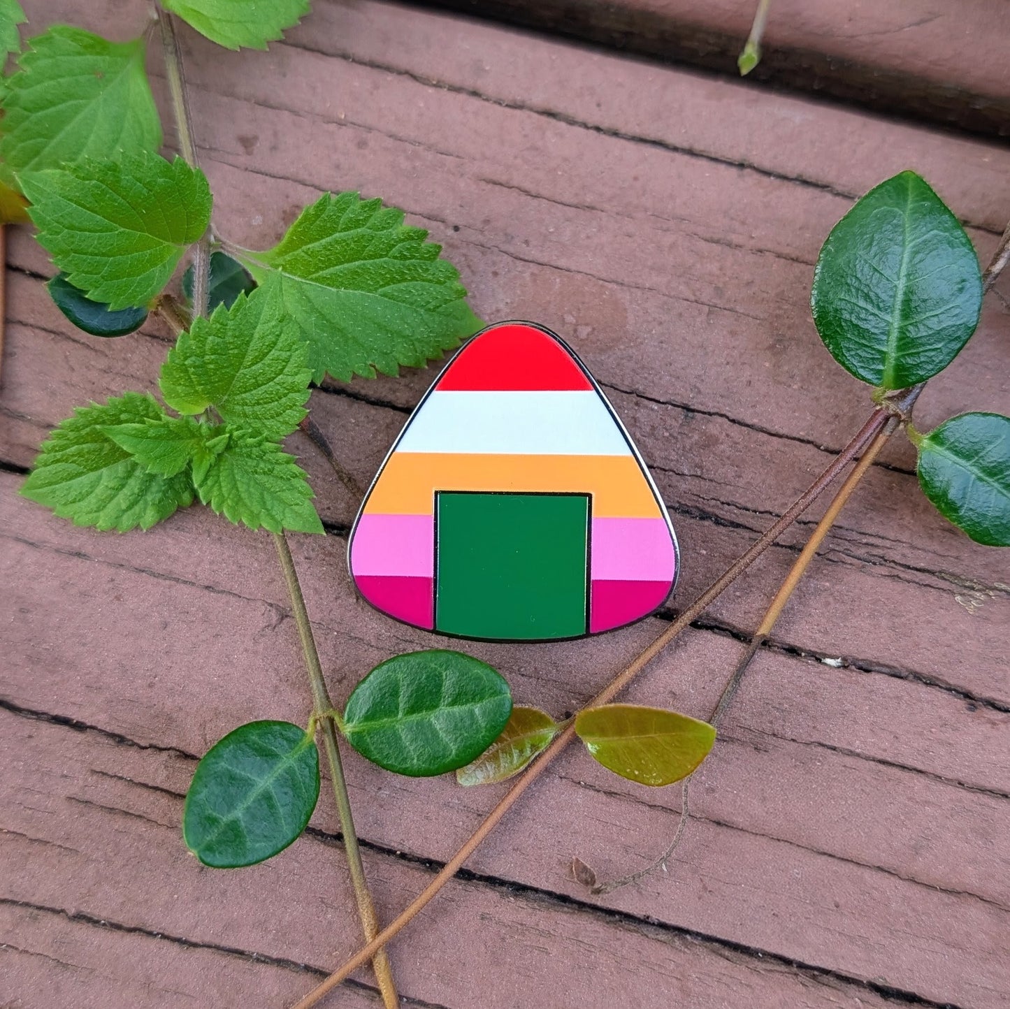 Pride Onigiri Enamel Pins (multiple designs)