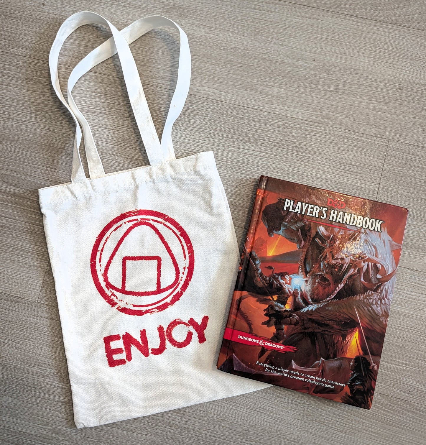 Tote Bag - "Enjoy" Take Out Style