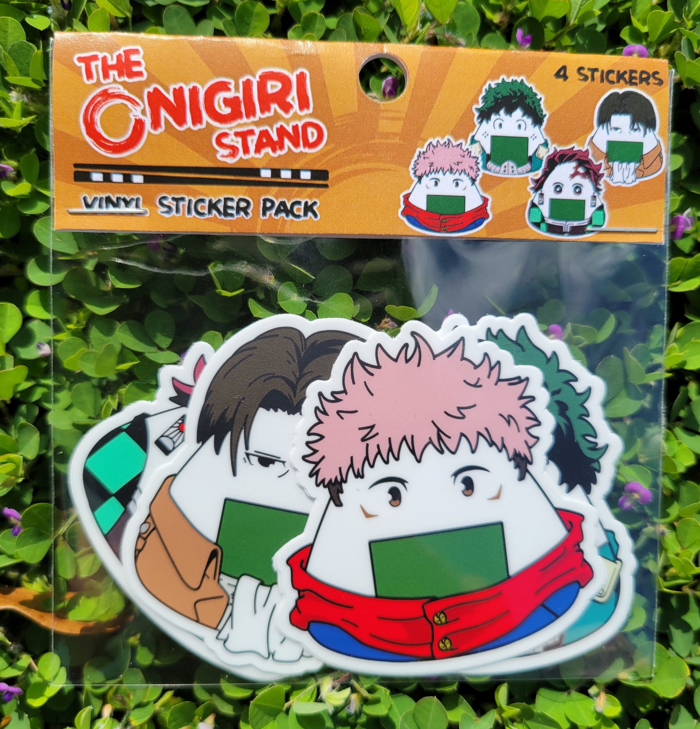 Cosplay Onigiri Heroes: Vinyl Stickers