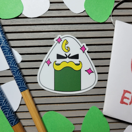 Cosplay Onigiri Heroes: Vinyl Stickers
