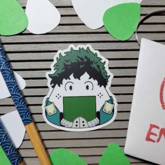 Cosplay Onigiri Heroes: Vinyl Stickers