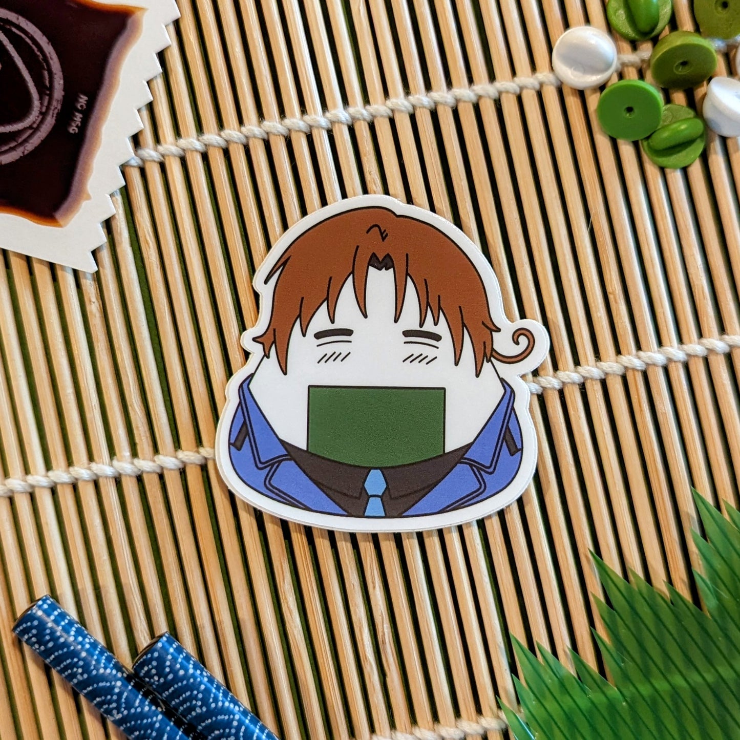 Cosplay Onigiri Heroes: Vinyl Stickers
