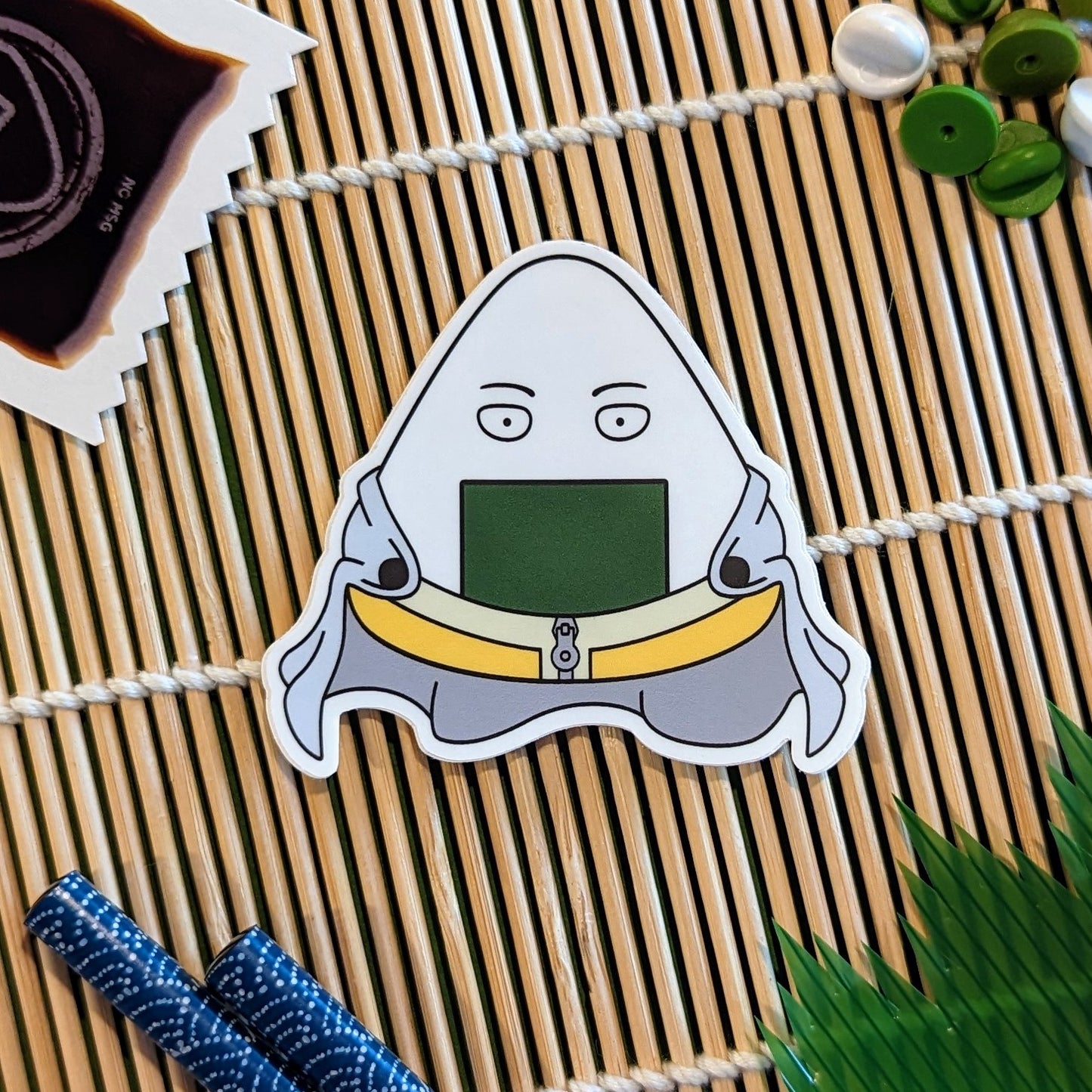 Cosplay Onigiri Heroes: Vinyl Stickers