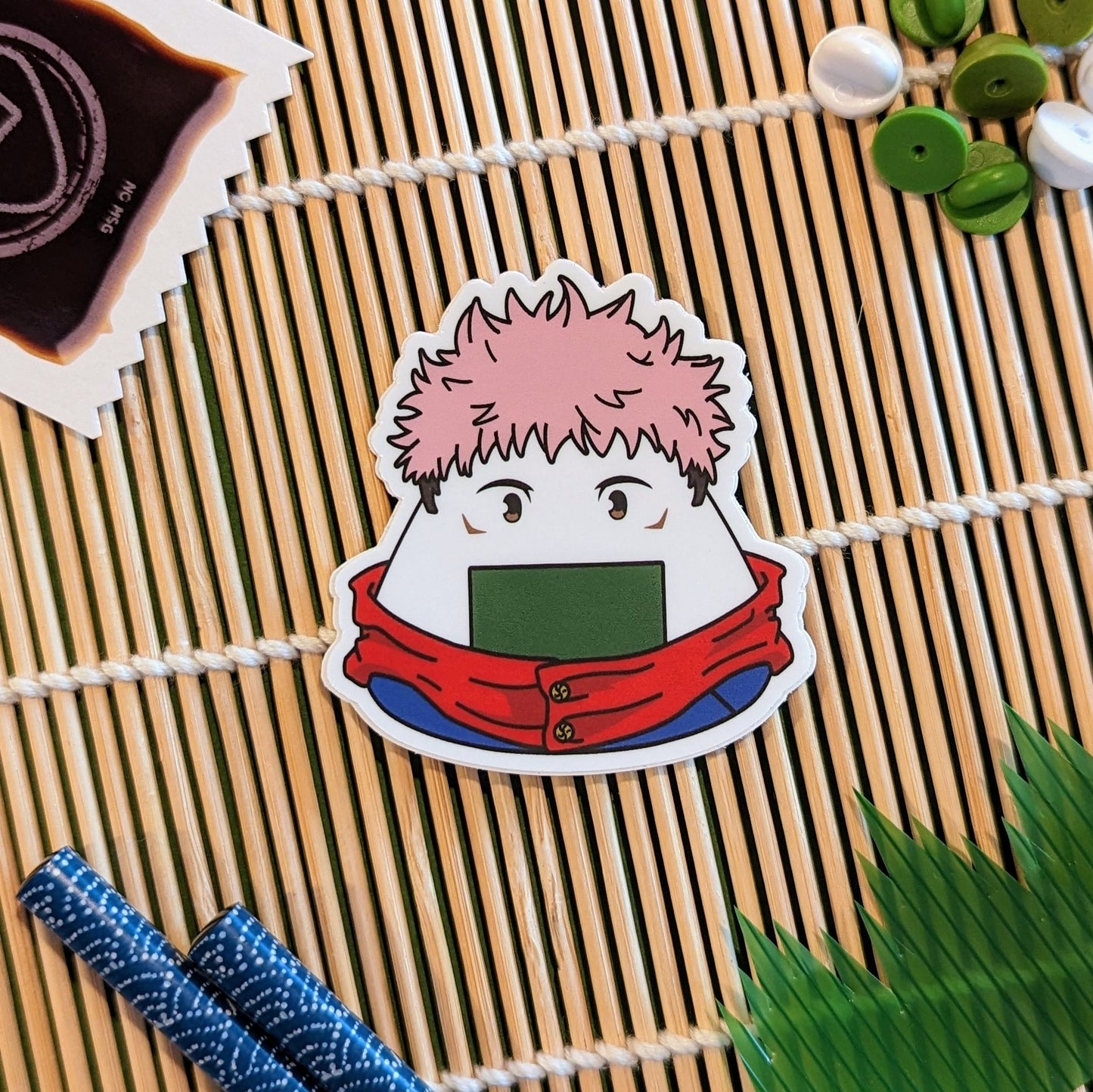 Cosplay Onigiri Heroes: Vinyl Stickers