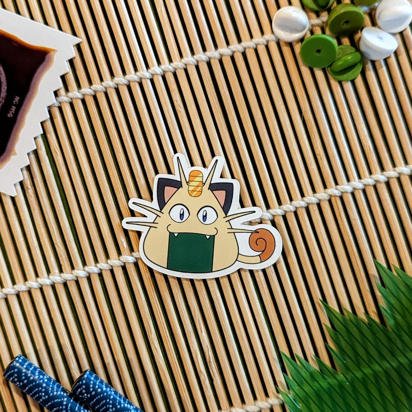 Cosplay Onigiri Villains: Vinyl Stickers