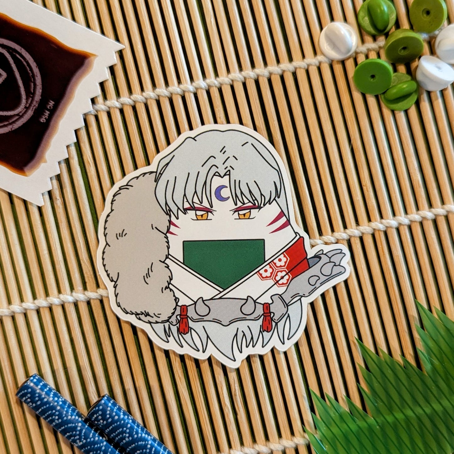 Cosplay Onigiri Villains: Vinyl Stickers