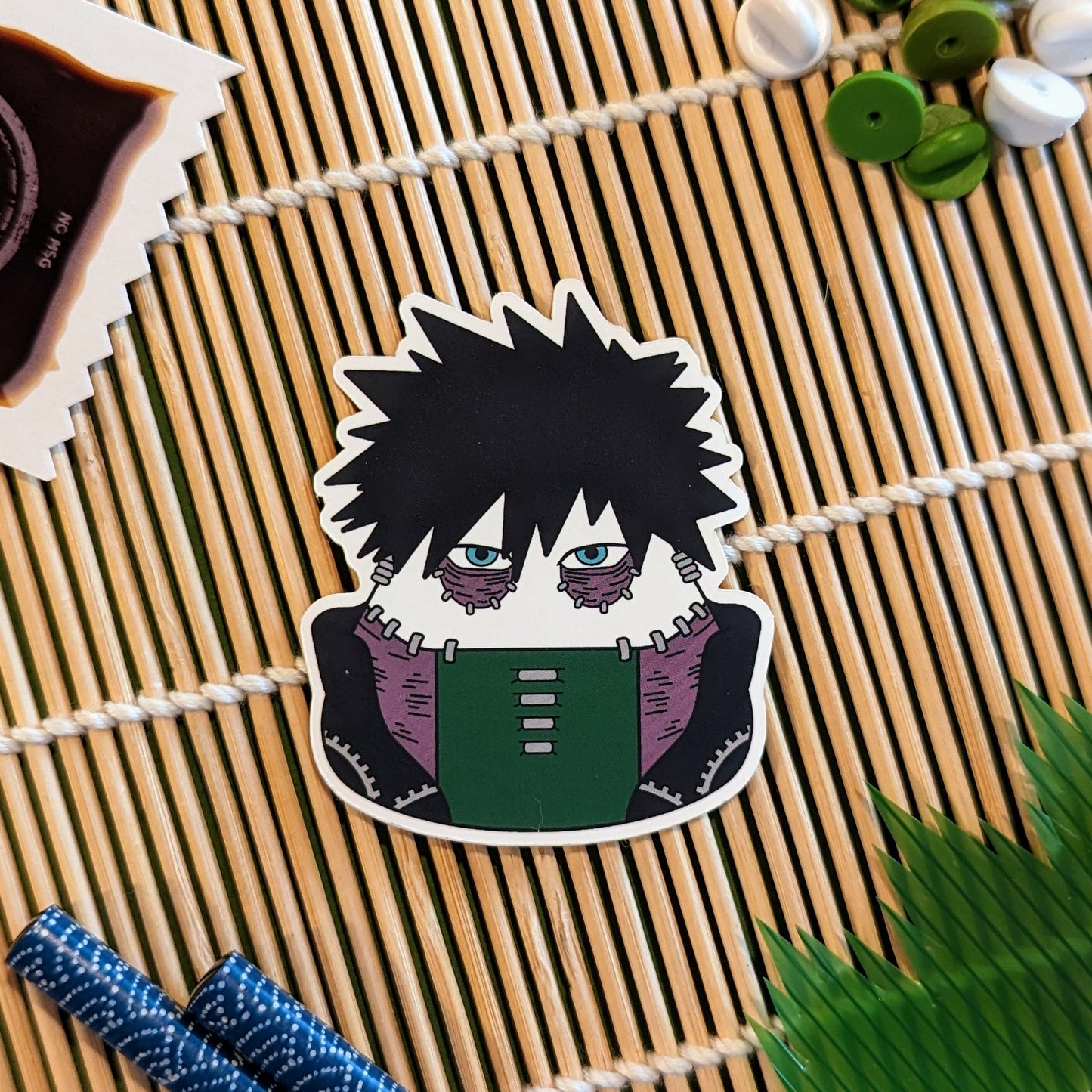 Cosplay Onigiri Villains: Vinyl Stickers