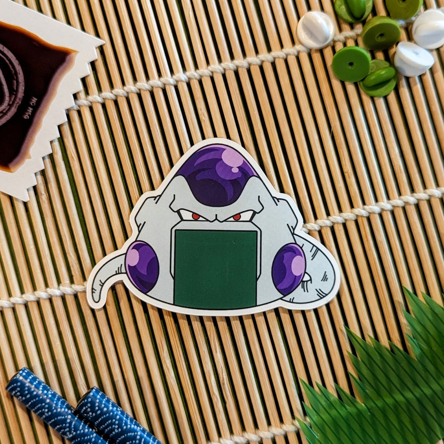 Cosplay Onigiri Villains: Vinyl Stickers