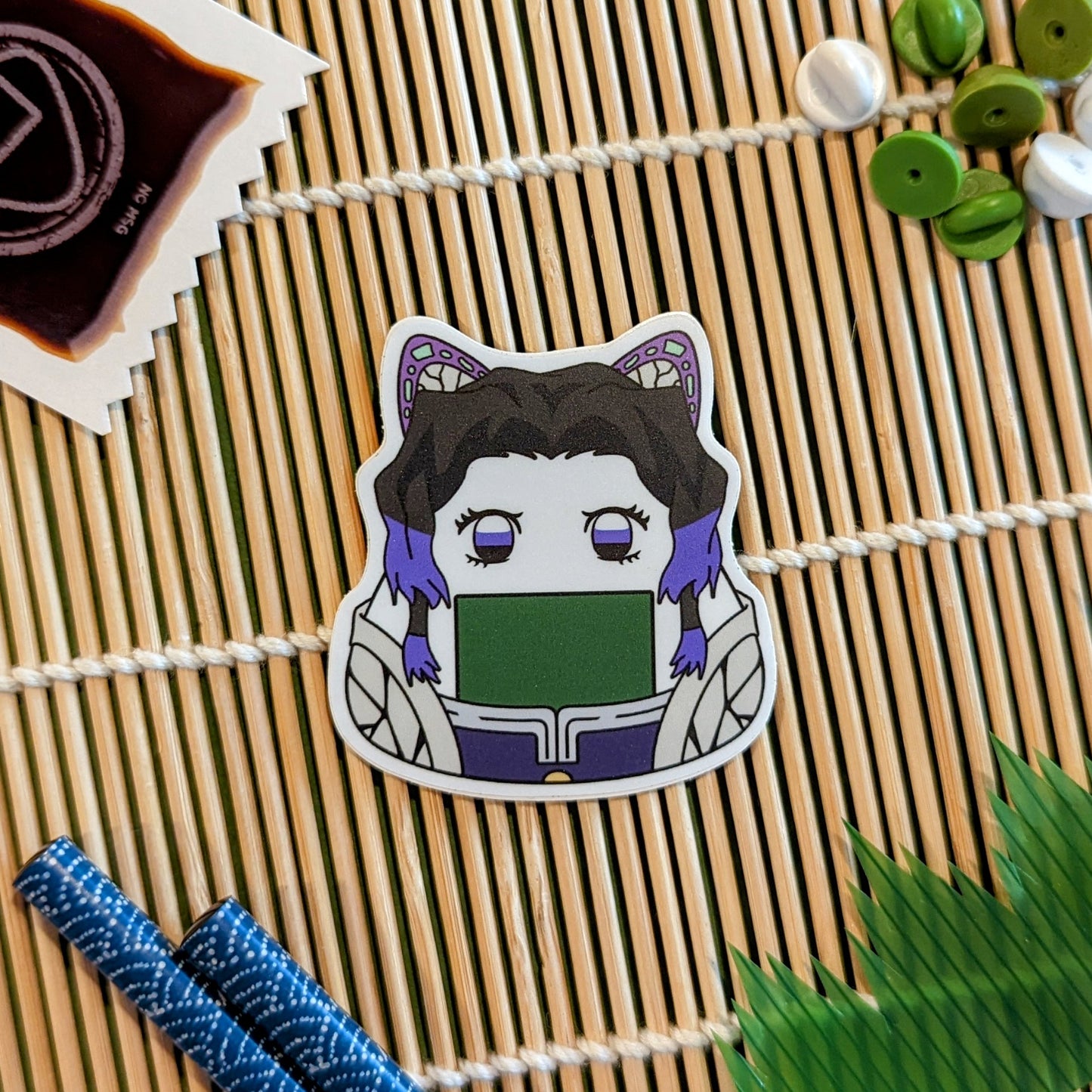 Oni Slicer Stickers: Individuals & Sets
