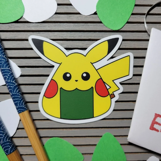 Cosplay Onigiri Heroes: Vinyl Stickers