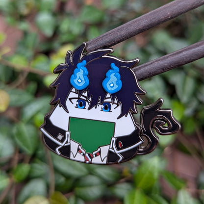 SPOOKY - Azure Demon Hunter - Limited Edition - GLOW, PIN ON PIN