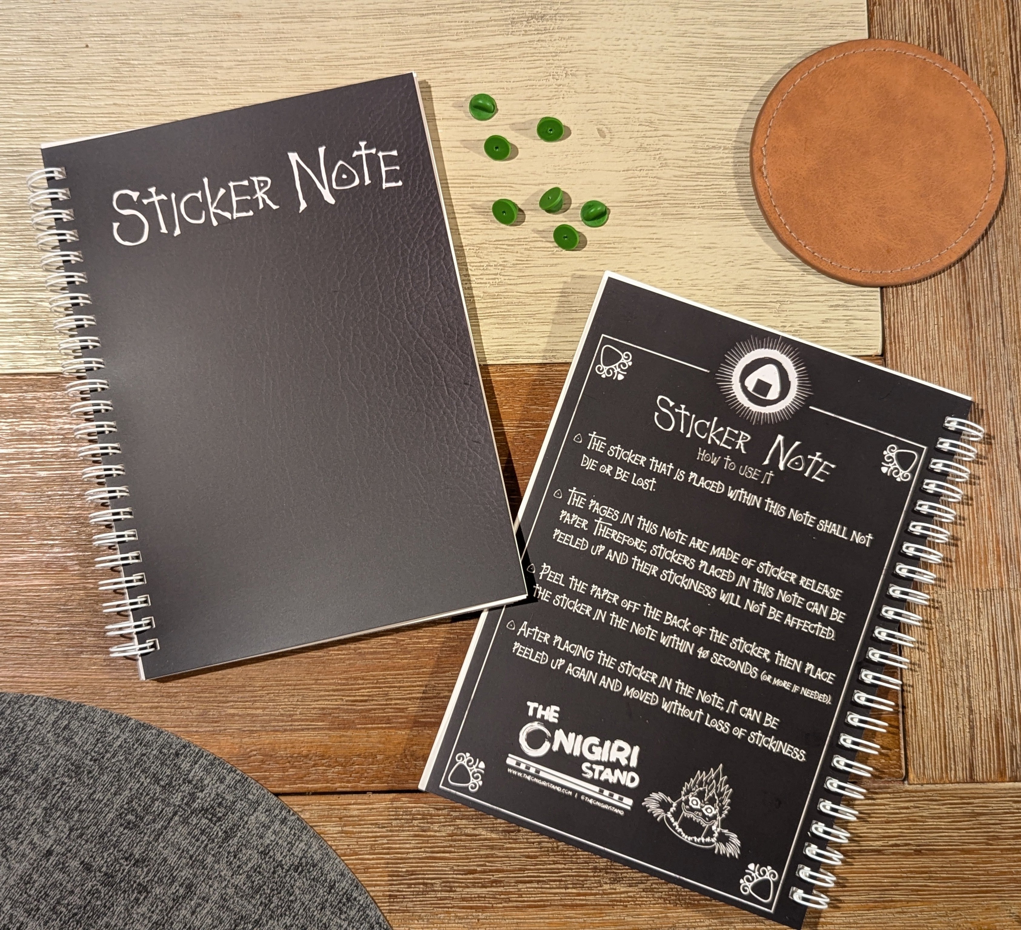 Reusable Sticker Book - Sticker Note Parody – The Onigiri Stand