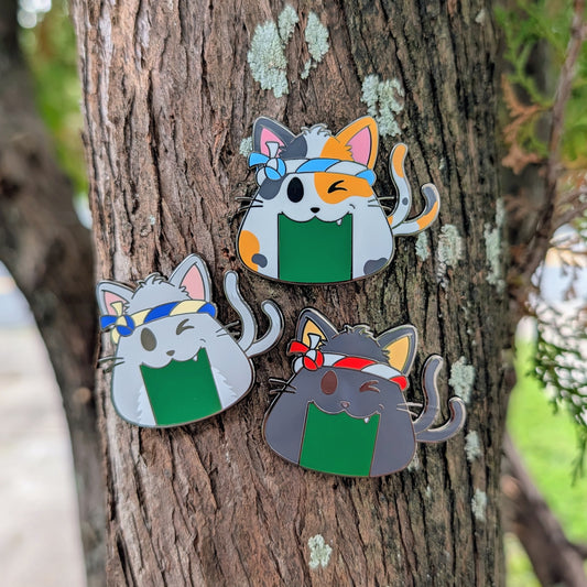 YOKAI - Nekomata / Two-Tailed Cat Onigiri (select style)