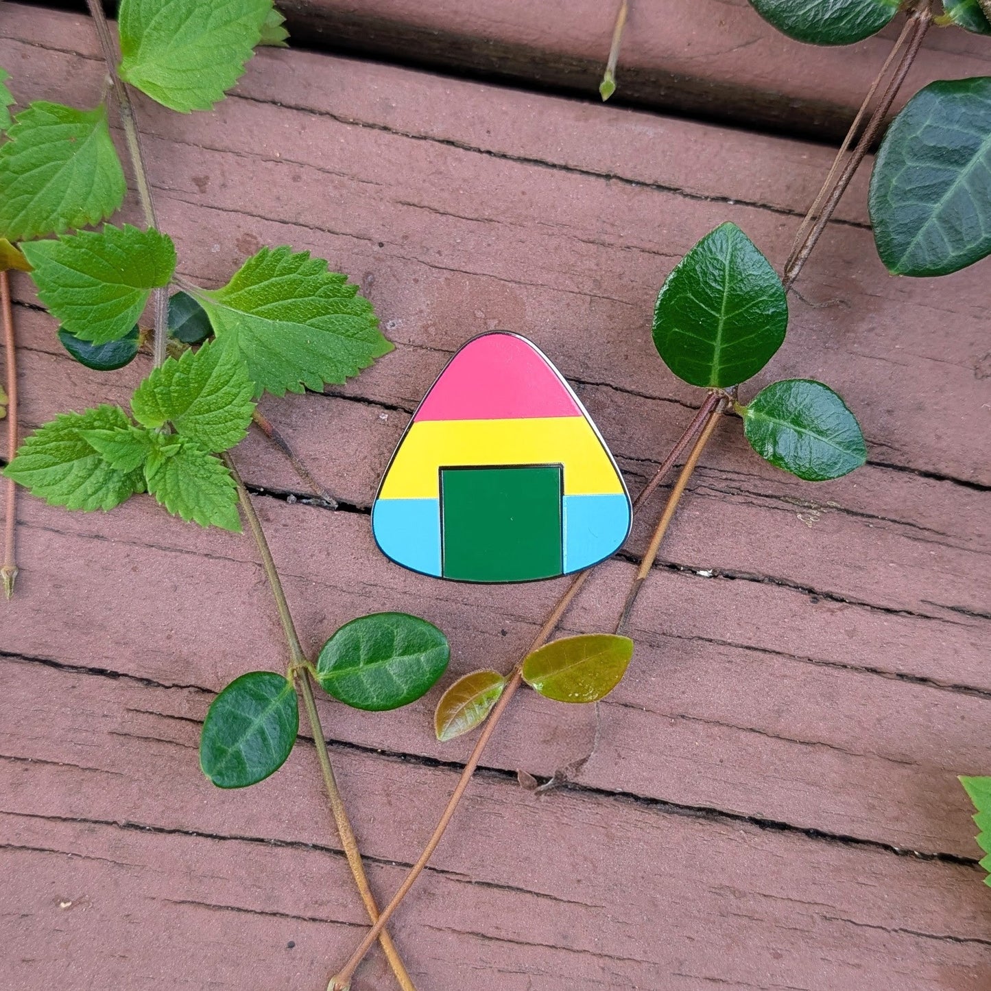 Pride Onigiri Enamel Pins (multiple designs)
