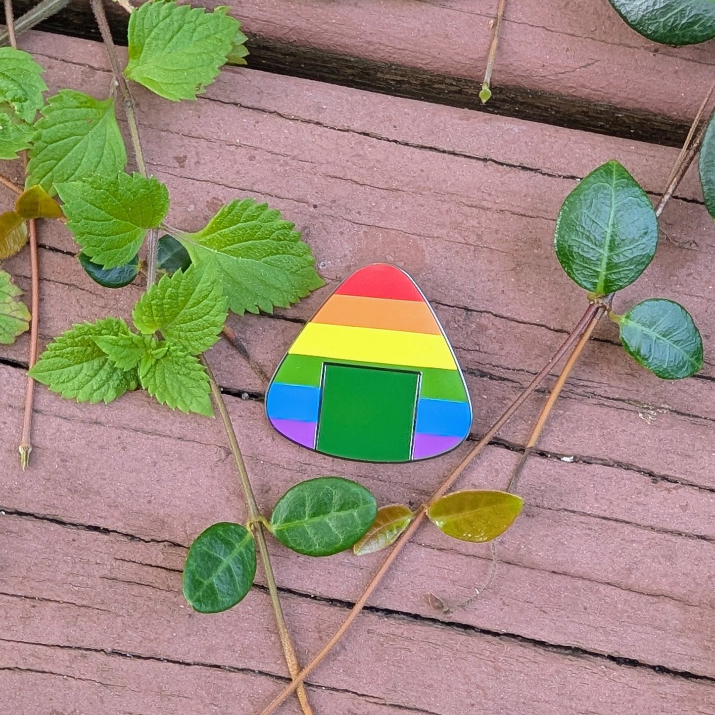 Pride Onigiri Enamel Pins (multiple designs)