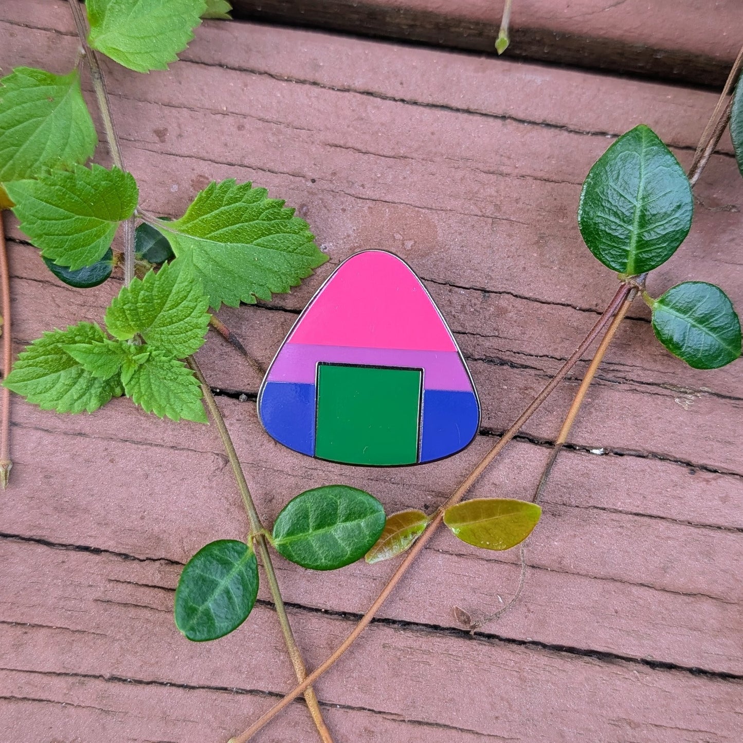Pride Onigiri Enamel Pins (multiple designs)