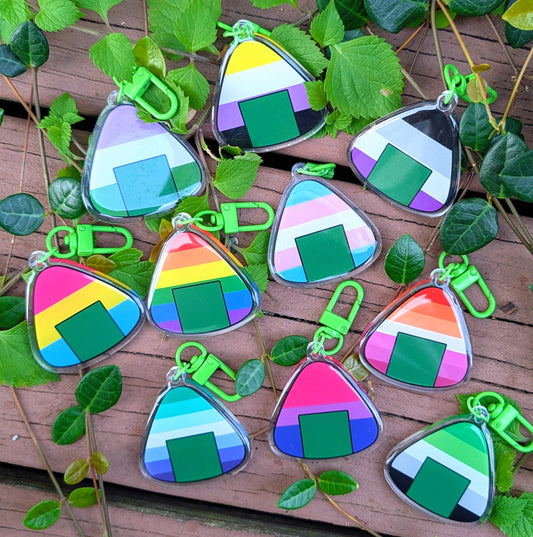 Pride Acrylic Charms / Keychains (2") (multiple designs)