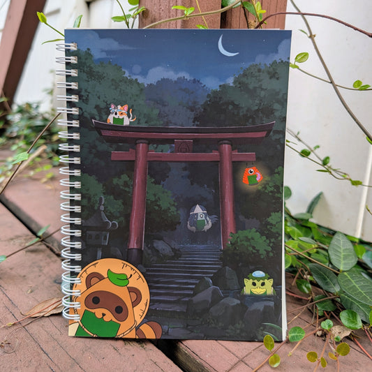 Reusable Sticker Book - Yokai Shrine