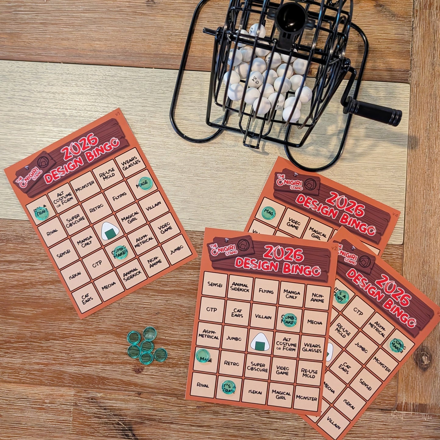 2026 Design Bingo Card