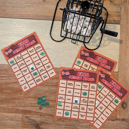 2026 Design Bingo Card