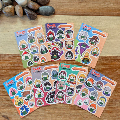 Vinyl Sticker Sheets (multiple designs)