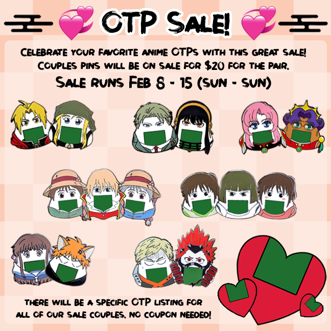 OPT Sale 💞 - Anime Couples