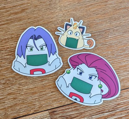 Team Rocket Onigiri: Individual & Set - CLEARANCE