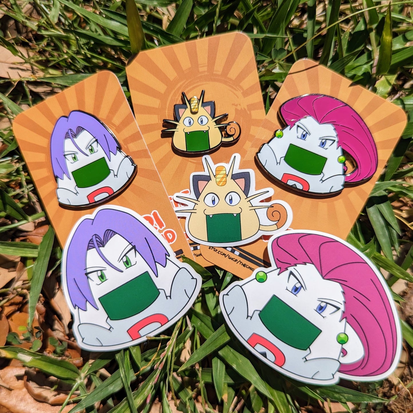 Team Rocket Onigiri: Individual & Set - CLEARANCE