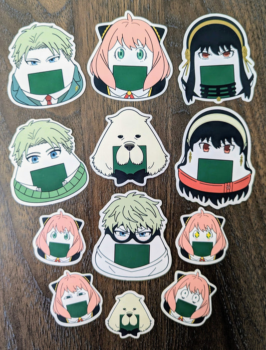 Sleuth + Fam Stickers: Individuals & Sets