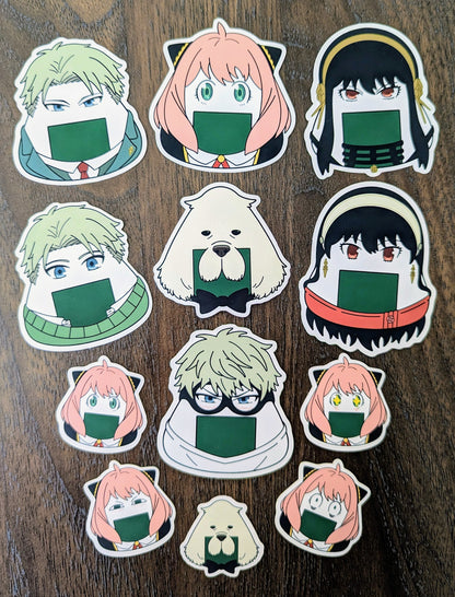 Sleuth + Fam Stickers: Individuals & Sets